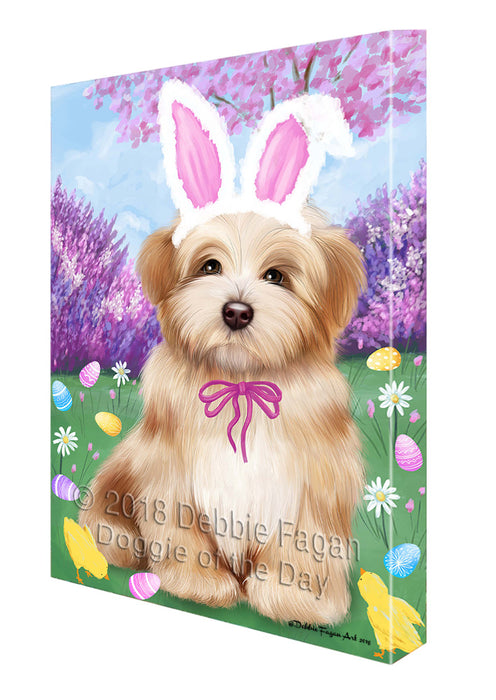 Havanese Dog Easter Holiday Canvas Wall Art CVS58080