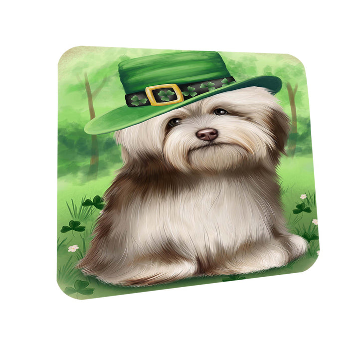 St. Patricks Day Irish Portrait Havanese Dog Coasters Set of 4 CST48774