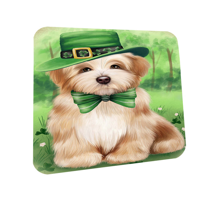 St. Patricks Day Irish Portrait Havanese Dog Coasters Set of 4 CST48778