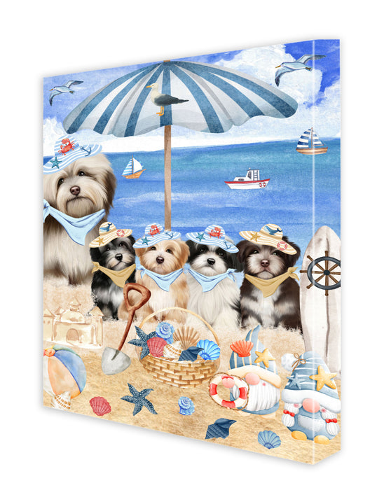 Havanese Canvas: Explore a Variety of Designs, Custom, Personalized, Digital Art Wall Painting, Ready to Hang Room Decor, Gift for Dog and Pet Lovers