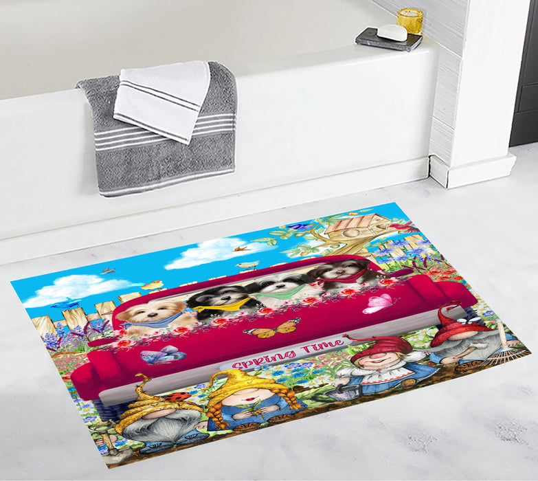 Havanese Anti-Slip Bath Mat, Explore a Variety of Designs, Soft and Absorbent Bathroom Rug Mats, Personalized, Custom, Dog and Pet Lovers Gift