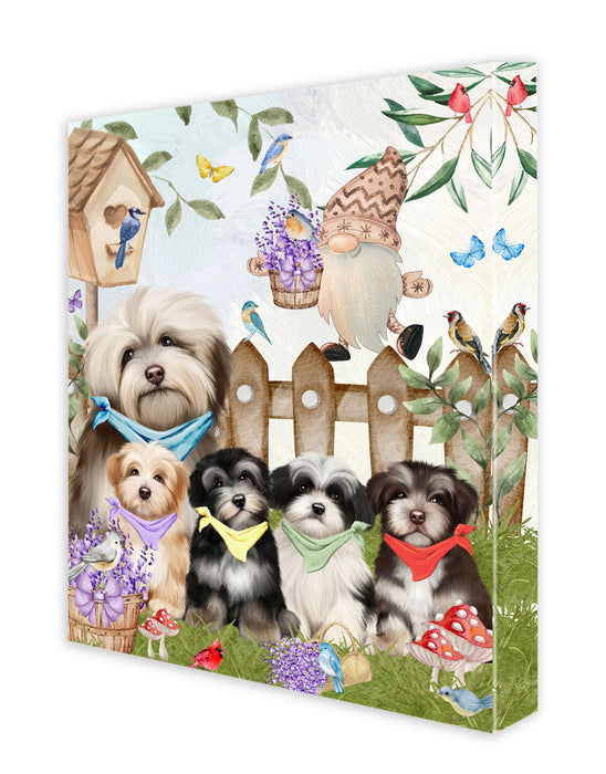 Havanese Canvas: Explore a Variety of Personalized Designs, Custom, Digital Art Wall Painting, Ready to Hang Room Decor, Gift for Dog and Pet Lovers