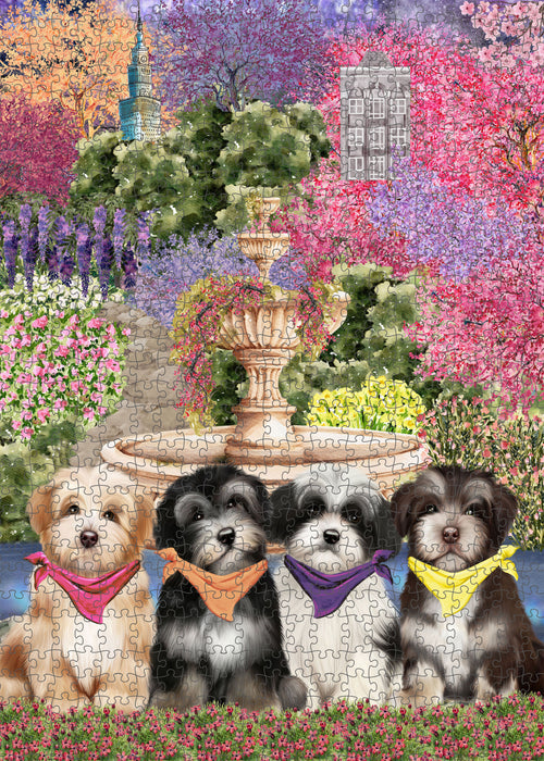 Havanese Jigsaw Puzzle: Explore a Variety of Personalized Designs, Interlocking Puzzles Games for Adult, Custom, Dog Lover's Gifts