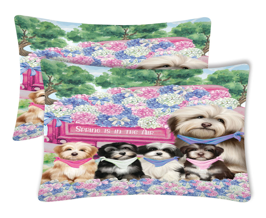 Havanese Pillow Case: Explore a Variety of Custom Designs, Personalized, Soft and Cozy Pillowcases Set of 2, Gift for Pet and Dog Lovers