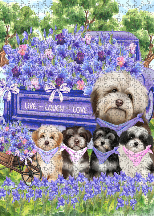 Havanese Jigsaw Puzzle: Explore a Variety of Designs, Interlocking Halloween Puzzles for Adult, Custom, Personalized, Pet Gift for Dog Lovers