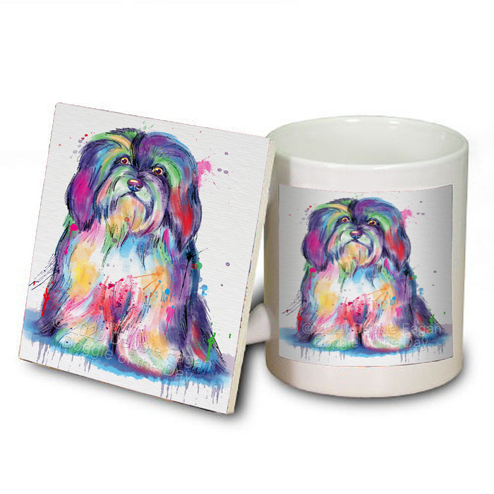 Watercolor Havanese Dog Coasters Set of 4 CSTA57659