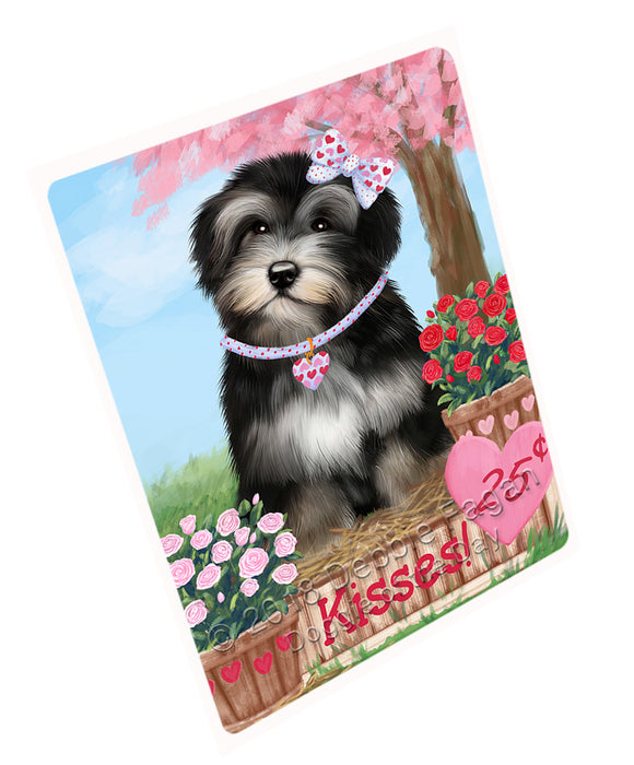 Rosie 25 Cent Kisses Havanese Dog Magnet MAG72795 (Small 5.5" x 4.25")