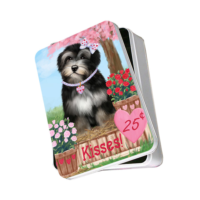Rosie 25 Cent Kisses Havanese Dog Photo Storage Tin PITN55829