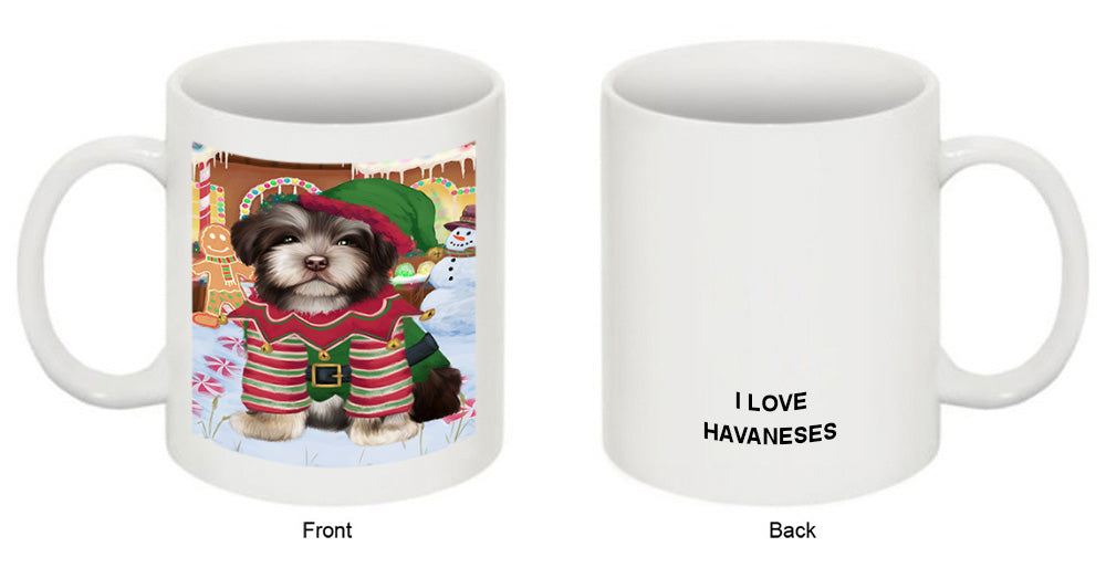 Christmas Gingerbread House Candyfest Havanese Dog Coffee Mug MUG51756