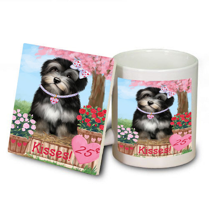 Rosie 25 Cent Kisses Havanese Dog Mug and Coaster Set MUC55878