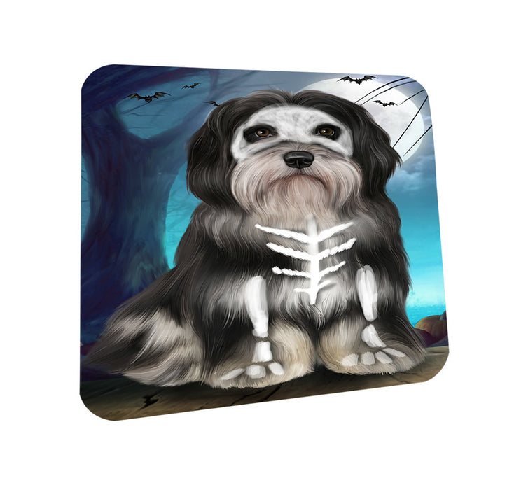 Happy Halloween Trick or Treat Havanese Dog Coasters Set of 4 CST54460