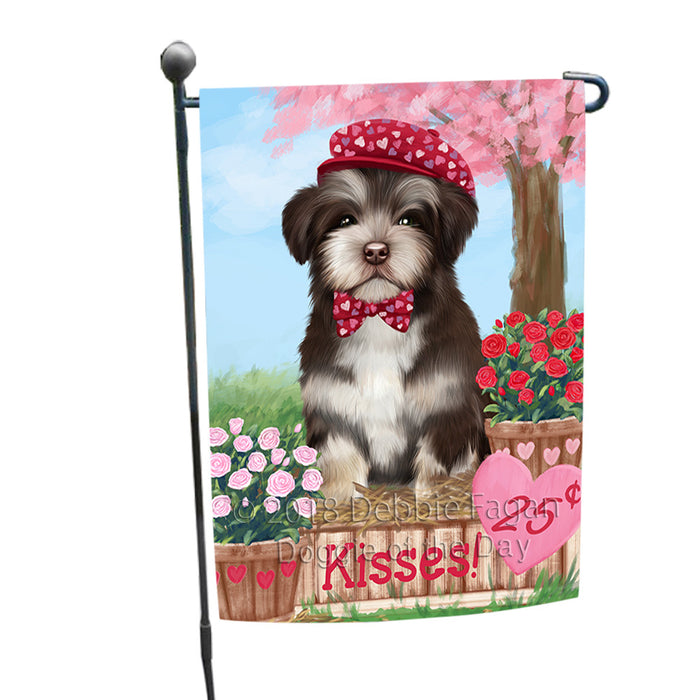 Rosie 25 Cent Kisses Havanese Dog Garden Flag GFLG56436