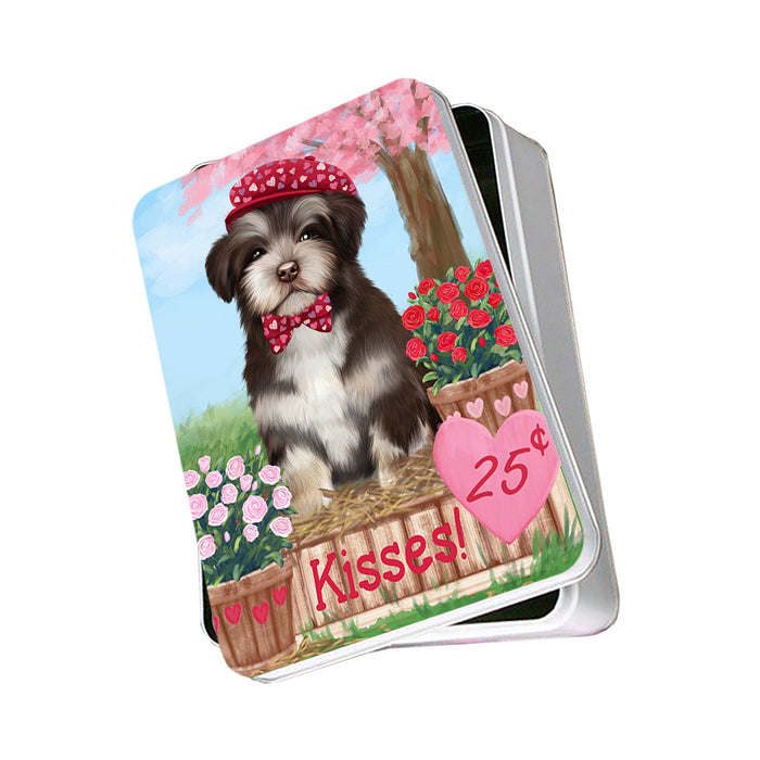 Rosie 25 Cent Kisses Havanese Dog Photo Storage Tin PITN55831