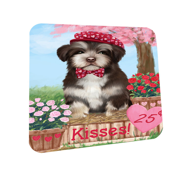 Rosie 25 Cent Kisses Havanese Dog Coasters Set of 4 CST55846