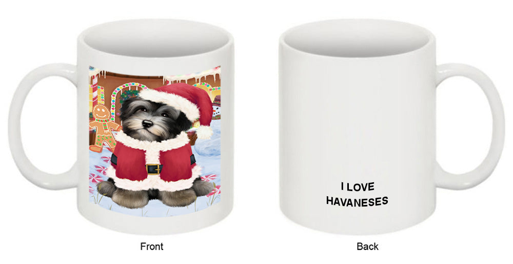 Christmas Gingerbread House Candyfest Havanese Dog Coffee Mug MUG51758