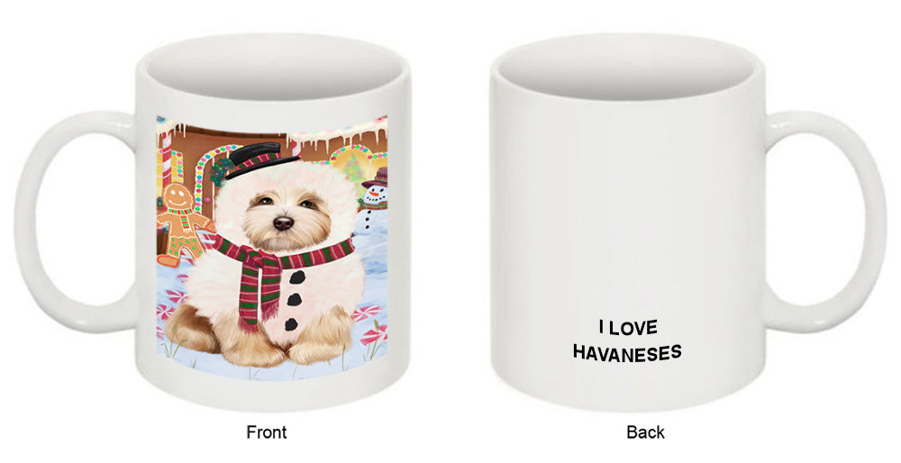 Christmas Gingerbread House Candyfest Havanese Dog Coffee Mug MUG51759