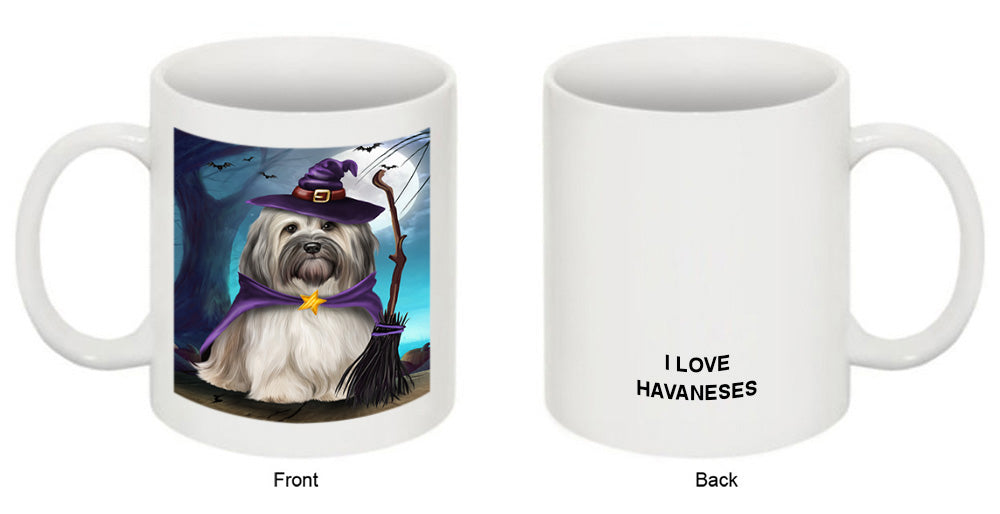 Happy Halloween Trick or Treat Havanese Dog Coffee Mug MUG49901
