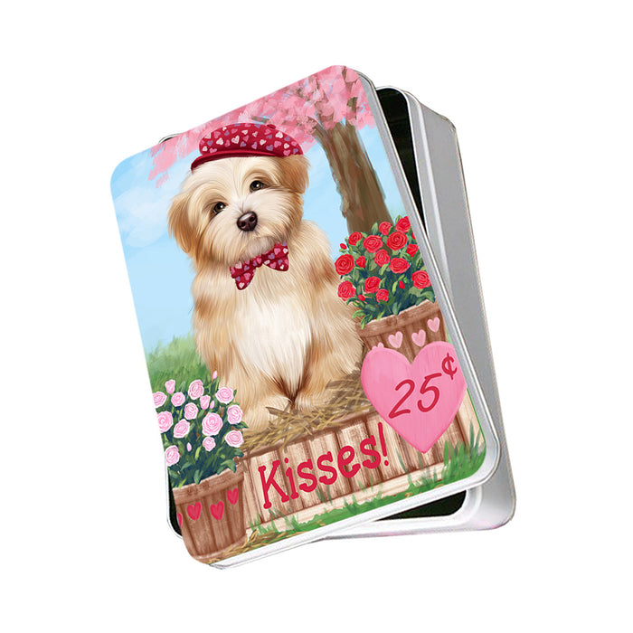 Rosie 25 Cent Kisses Havanese Dog Photo Storage Tin PITN55832