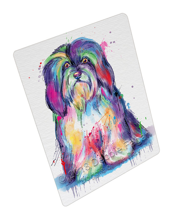 Watercolor Havanese Dog Blanket BLNKT135075