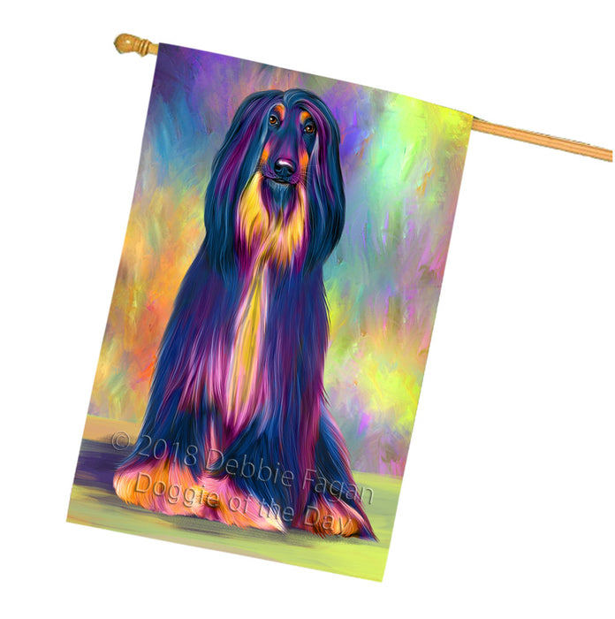 Paradise Wave Hound Dog House Flag FLG57398