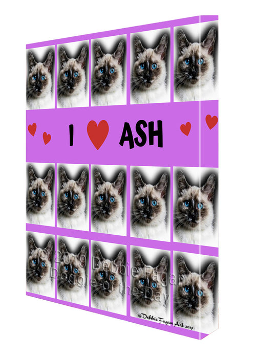 Custom Add Your Photo Here PET Dog Cat Photos on Canvas Wall Art