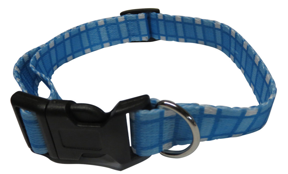 Blue Dog Adjustable Nylon Collar