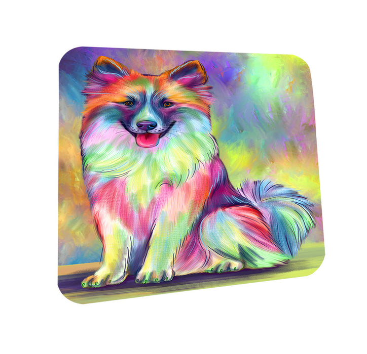 Paradise Wave Icelandic Sheepdog Coasters Set of 4 CST57468
