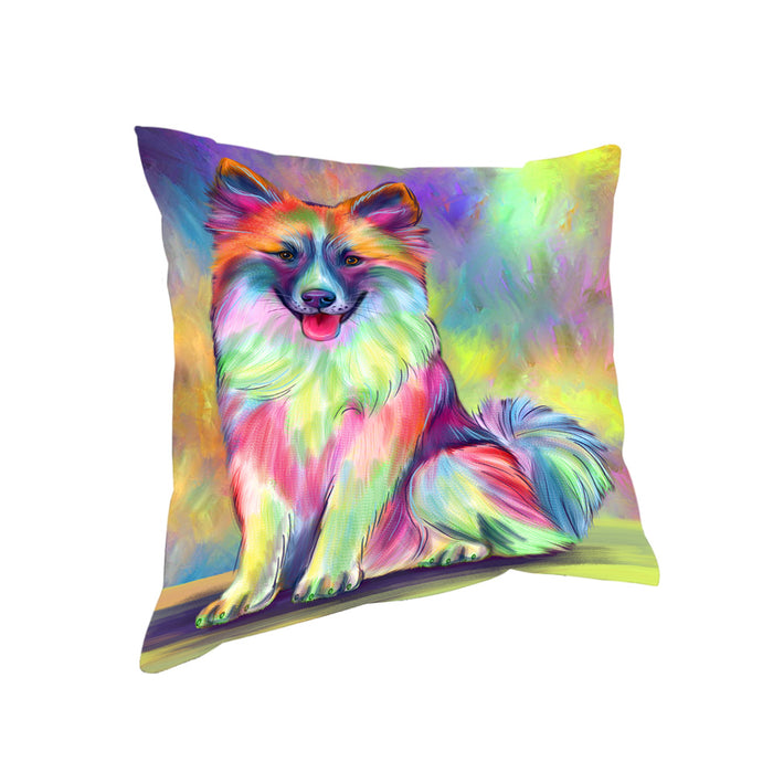 Paradise Wave Icelandic Sheepdog Pillow with Top Quality High-Resolution Images - Ultra Soft Pet Pillows for Sleeping - Reversible & Comfort - Ideal Gift for Dog Lover - Cushion for Sofa Couch Bed - 100% Polyester