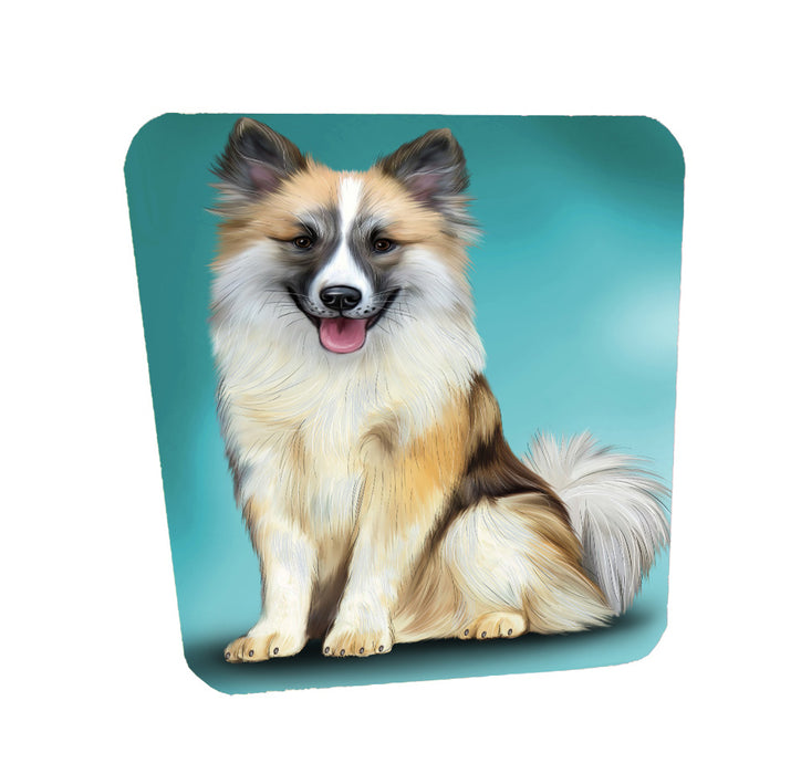Icelandic Sheepdog Coasters Set of 4 CSTA58724