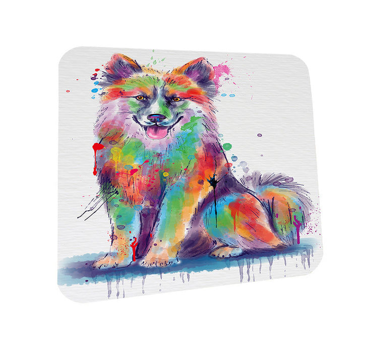 Watercolor Icelandic Sheepdog Coasters Set of 4 CST57510