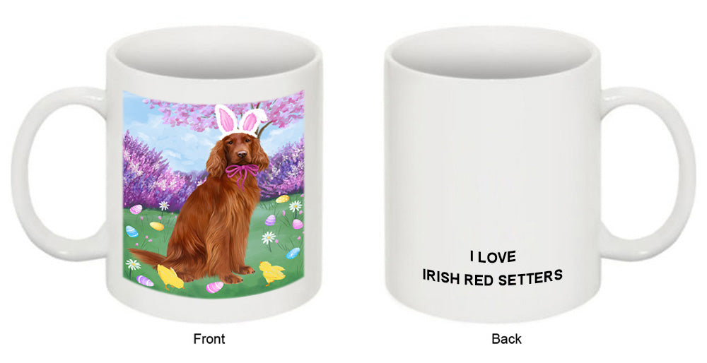 Easter Holiday Irish Red Setter Dog Coffee Mug MUG52308