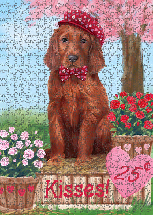 Rosie 25 Cent Kisses Irish Red Setter Dog Puzzle  PUZL91772