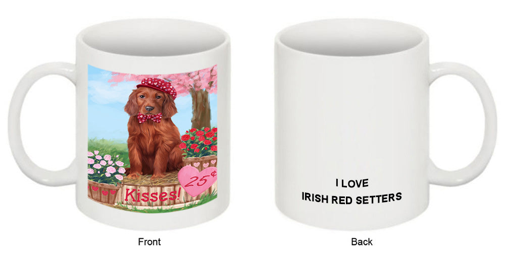 Rosie 25 Cent Kisses Irish Red Setter Dog Coffee Mug MUG51290