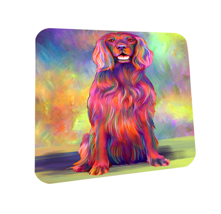 Paradise Wave Irish Red Setter Dog Coasters Set of 4 CST56673