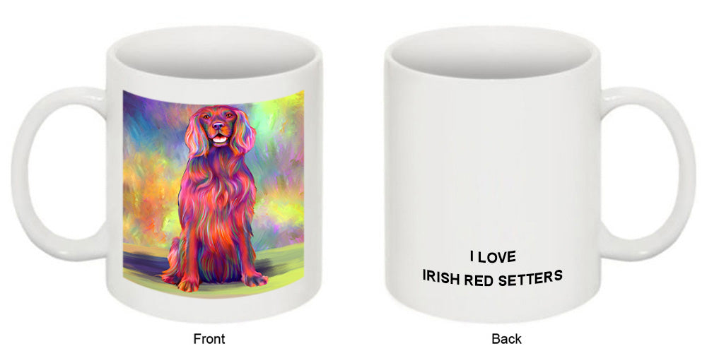 Paradise Wave Irish Red Setter Dog Coffee Mug MUG52113