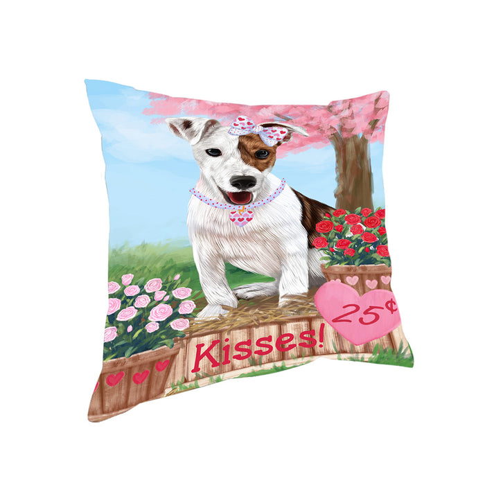 Rosie 25 Cent Kisses Jack Russell Terrier Dog Pillow PIL78096