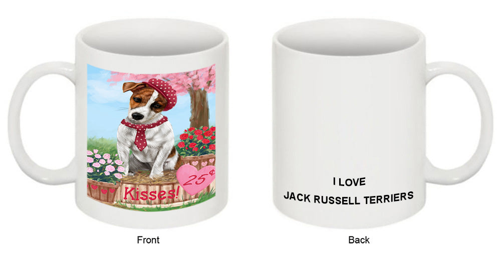 Rosie 25 Cent Kisses Jack Russell Terrier Dog Coffee Mug MUG51350