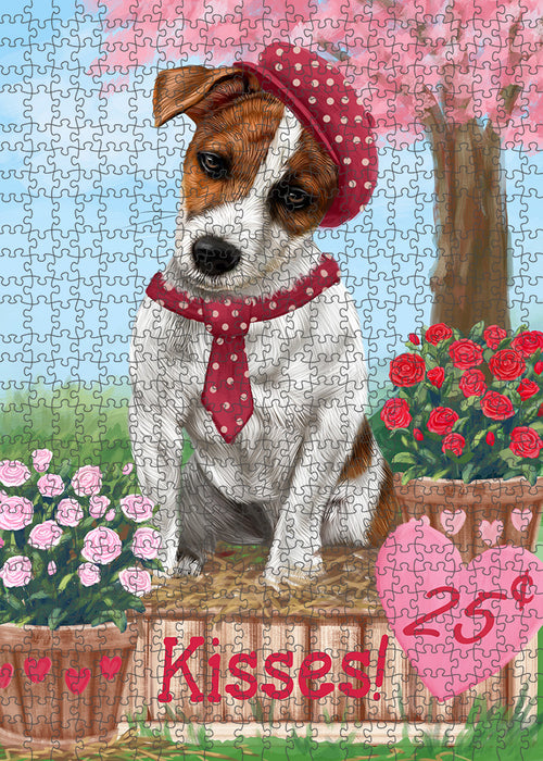 Rosie 25 Cent Kisses Jack Russell Terrier Dog Puzzle with Photo Tin PUZL92012
