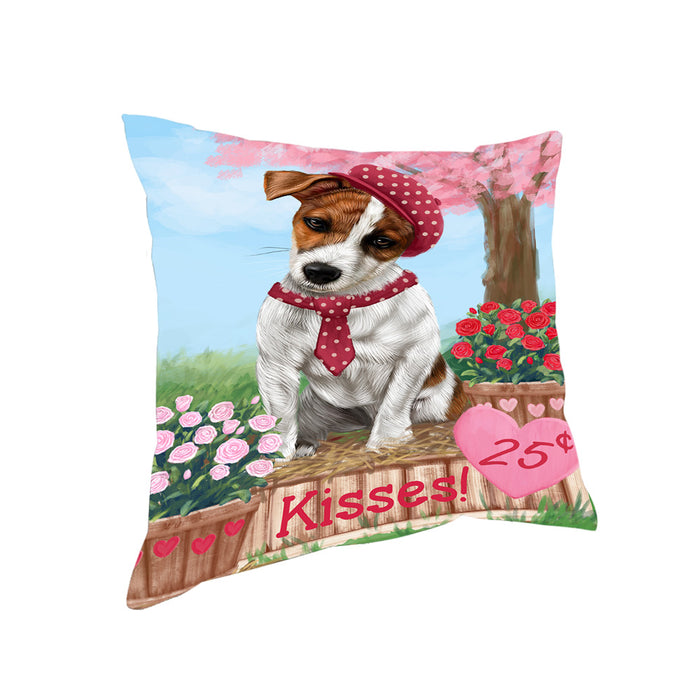 Rosie 25 Cent Kisses Jack Russell Terrier Dog Pillow PIL78100