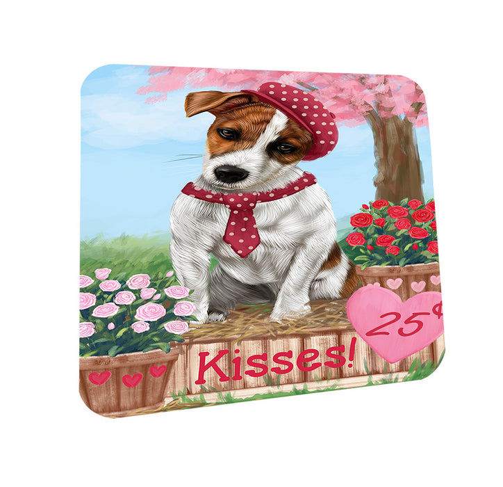 Rosie 25 Cent Kisses Jack Russell Terrier Dog Coasters Set of 4 CST55910