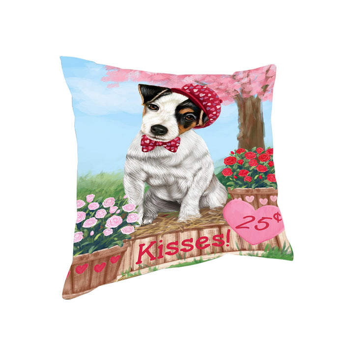 Rosie 25 Cent Kisses Jack Russell Terrier Dog Pillow PIL78104