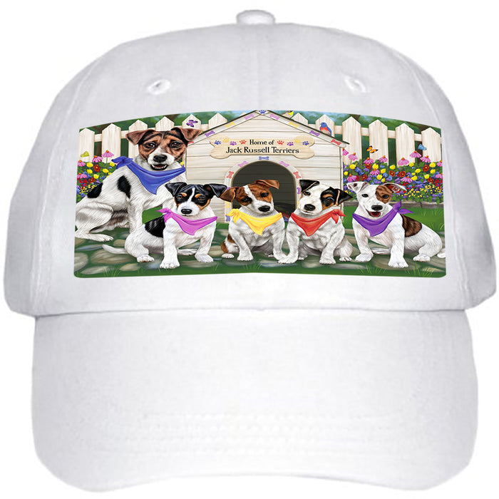 Spring Dog House Jack Russells Dog Ball Hat Cap HAT53421