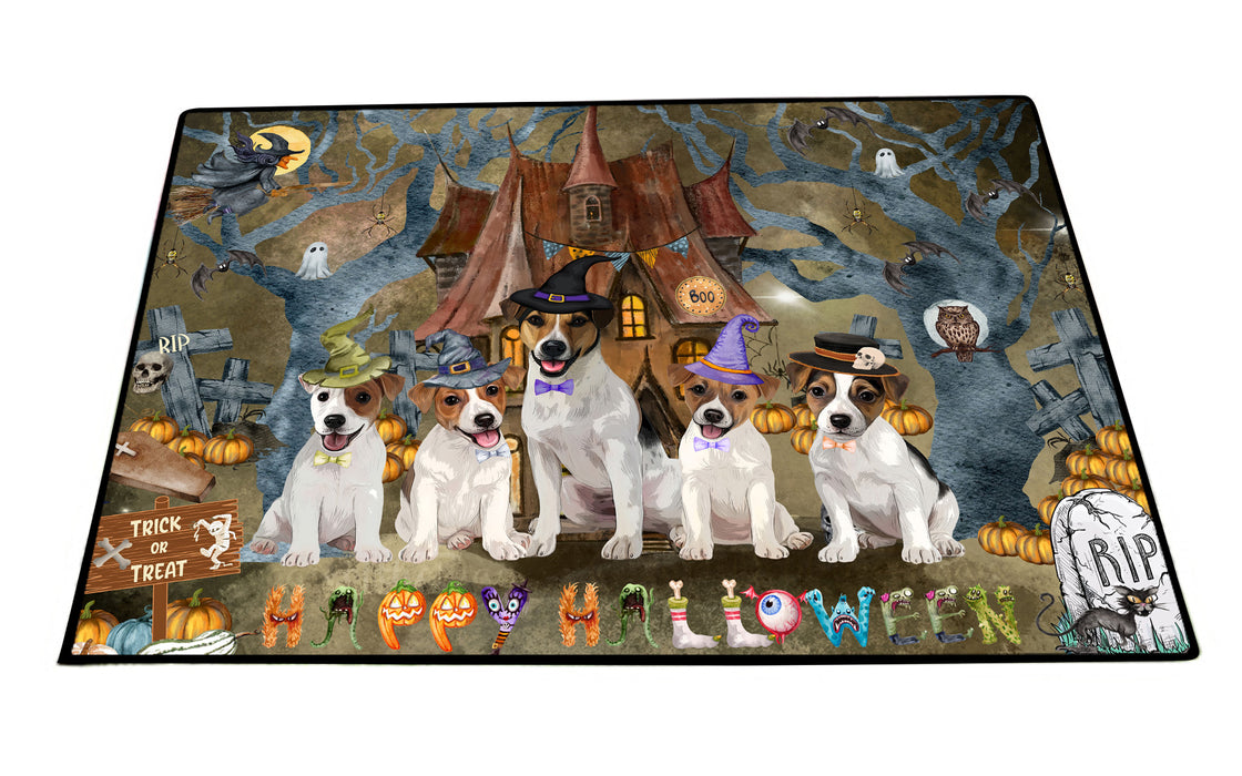 Jack Russell Floor Mats and Doormat: Explore a Variety of Designs, Custom, Anti-Slip Welcome Mat for Outdoor and Indoor, Personalized Gift for Dog Lovers
