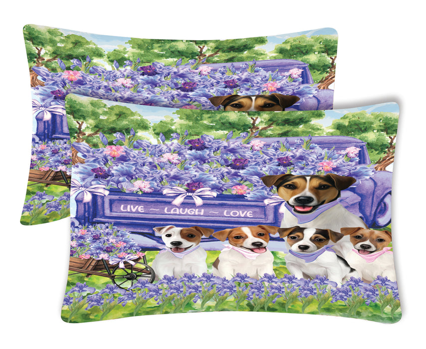 Jack Russell Pillow Case, Standard Pillowcases Set of 2, Explore a Variety of Designs, Custom, Personalized, Pet & Dog Lovers Gifts