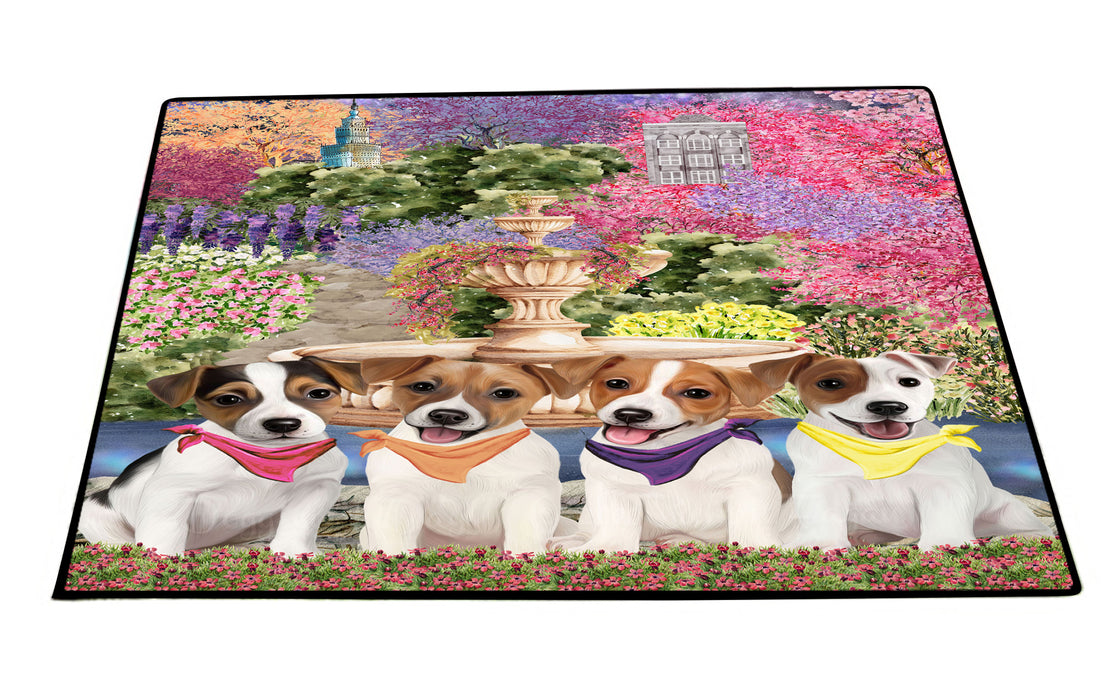 Jack Russell Floor Mat and Door Mats, Explore a Variety of Designs, Personalized, Anti-Slip Welcome Mat for Outdoor and Indoor, Custom Gift for Dog Lovers