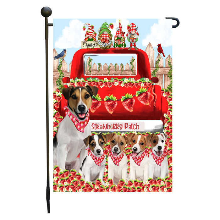 Jack Russell Dogs Garden Flag: Explore a Variety of Custom Designs, Double-Sided, Personalized, Weather Resistant, Garden Outside Yard Decor, Dog Gift for Pet Lovers