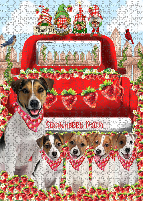 Jack Russell Jigsaw Puzzle, Interlocking Puzzles Games for Adult, Explore a Variety of Designs, Personalized, Custom, Gift for Pet and Dog Lovers