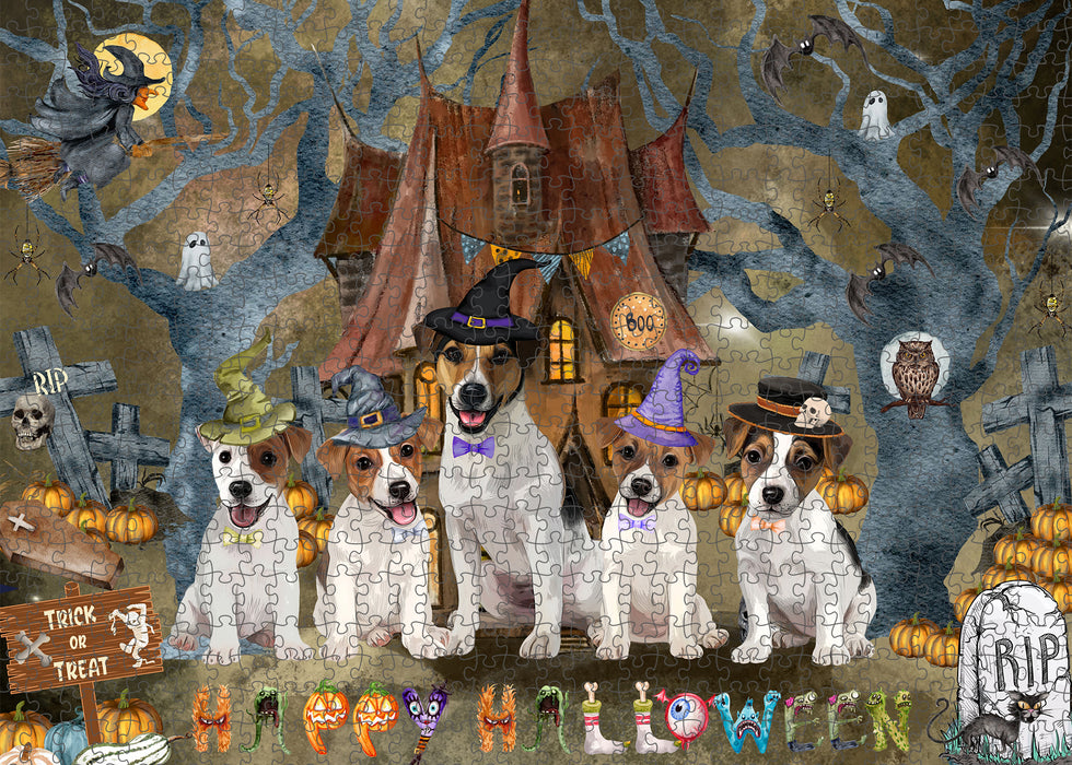 Jack Russell Jigsaw Puzzle, Interlocking Puzzles Games for Adult, Explore a Variety of Designs, Personalized, Custom, Gift for Pet and Dog Lovers