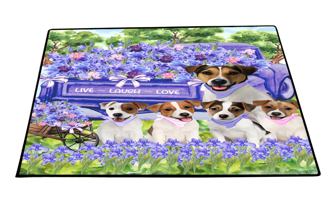 Jack Russell Floor Mat: Explore a Variety of Designs, Custom, Personalized, Anti-Slip Door Mats for Indoor and Outdoor, Gift for Dog and Pet Lovers