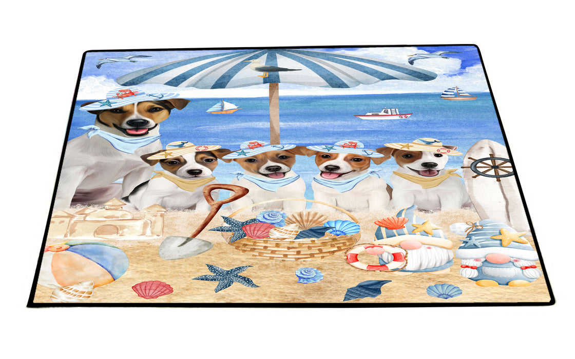 Jack Russell Floor Mat and Door Mats, Explore a Variety of Designs, Personalized, Anti-Slip Welcome Mat for Outdoor and Indoor, Custom Gift for Dog Lovers